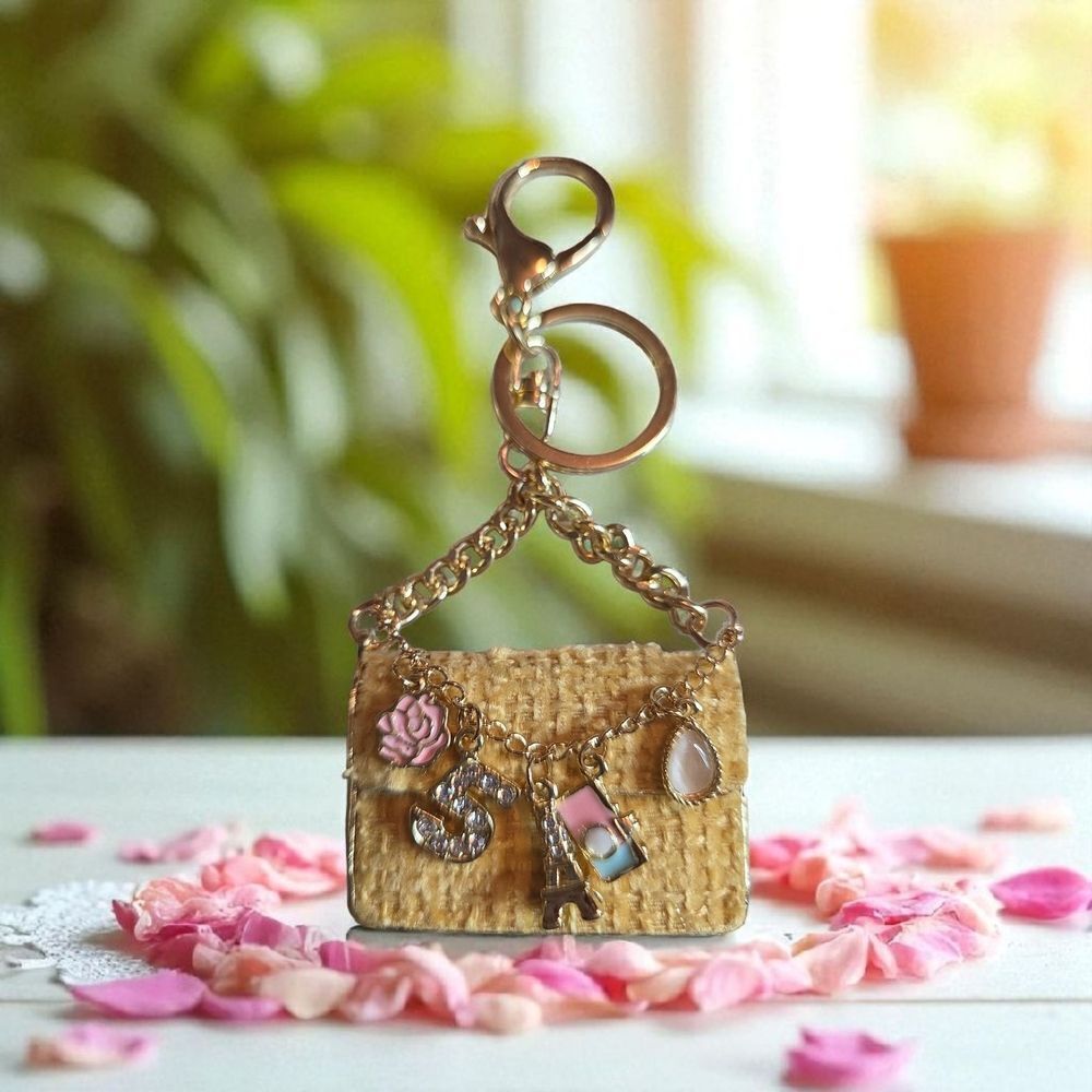Colorful Purse Keychains Choose Your Color - Picture 5 of 8
